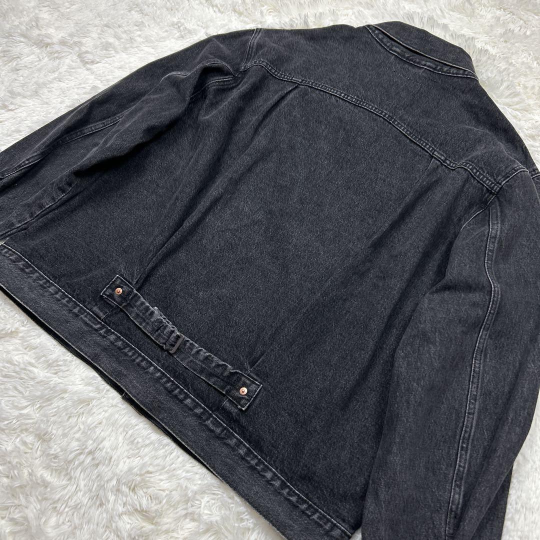 未使用級　リーバイス　1st トラッカージャケット　先染め　ブラック　XL