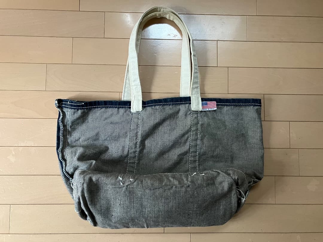 KCP Keystone canvas products デニム トートバッグ