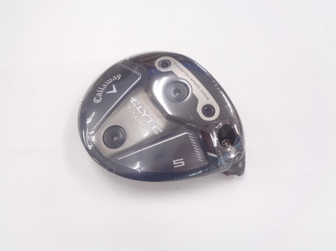 未使用ELYTE チタニウム 5W 18度 ヘッド 日本仕様 エリート チタン