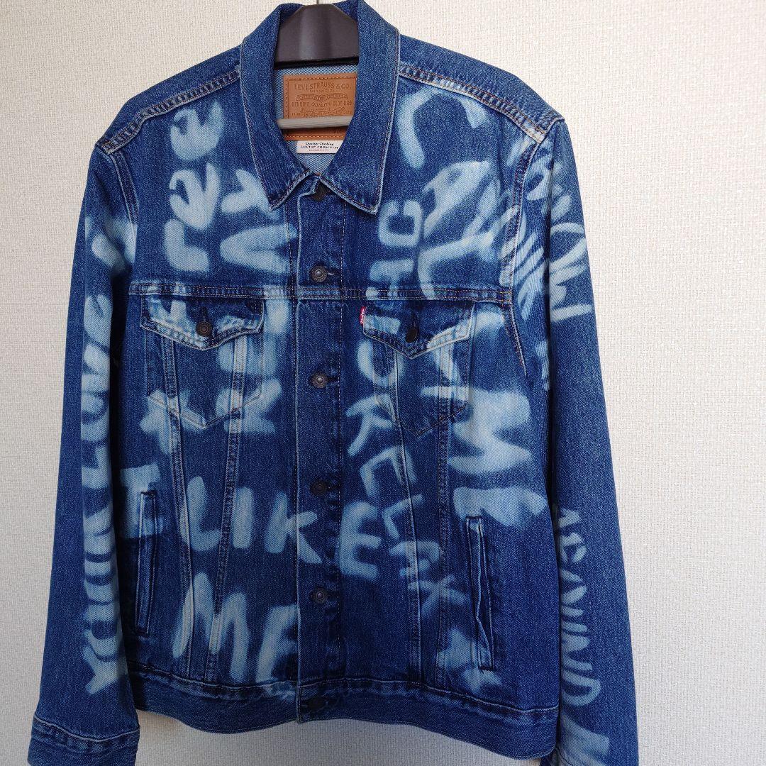美品　Levi’sトラッカージャケット ミディアムインディゴ