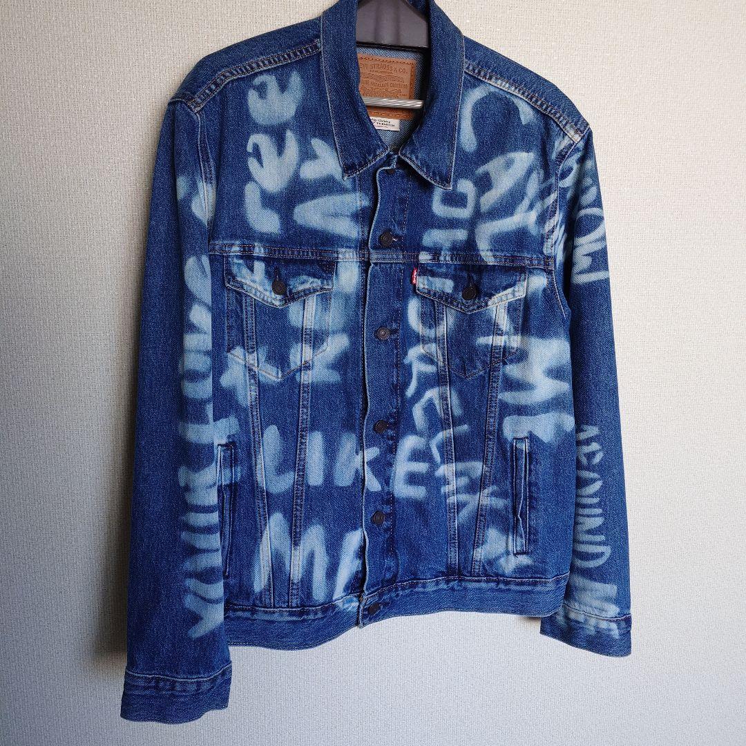 美品　Levi’sトラッカージャケット ミディアムインディゴ