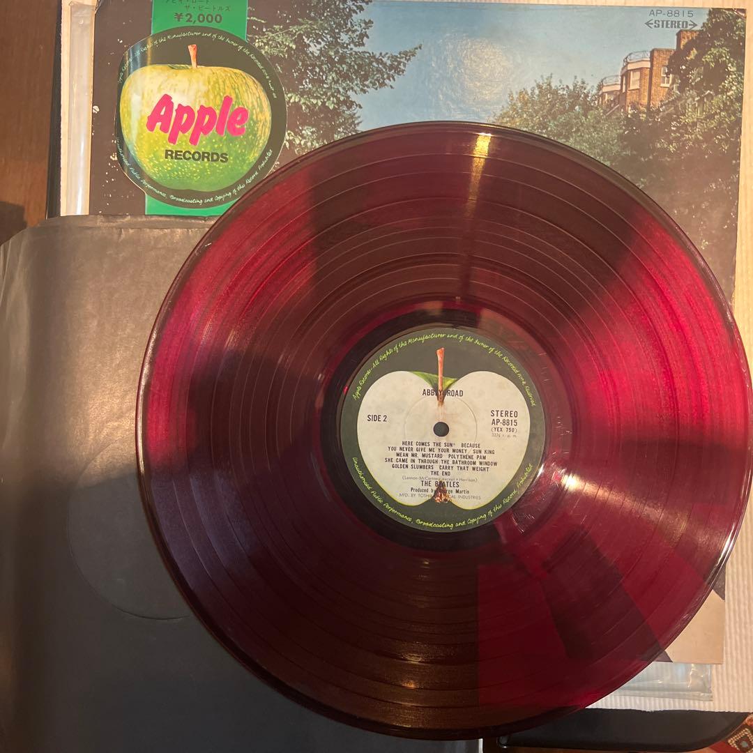 ザ・ビートルズ アビー・ロード 赤色LP