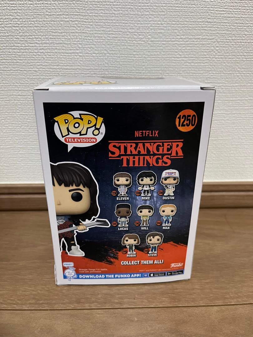 エディ　funko pop ストレンジャーシングス 2体セット ブロマイド付