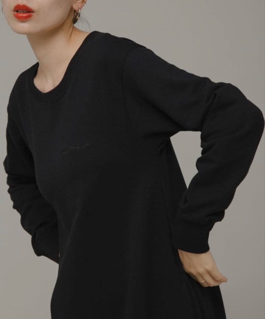 Champion×Sonny Label　裏毛スウェットテントワンピース