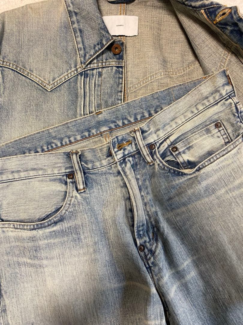R*o様 SUGARHILL FADED DENIM JACKET&pants