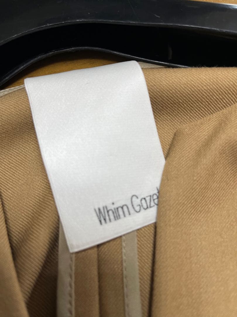 Whim Gazetteワンピース 天竺ワンピース ベージュ
