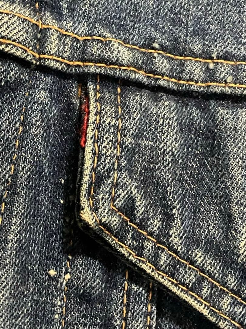 Levi's リーバイス 70505 44〜46濃紺 デニムジャケット ケアタグ