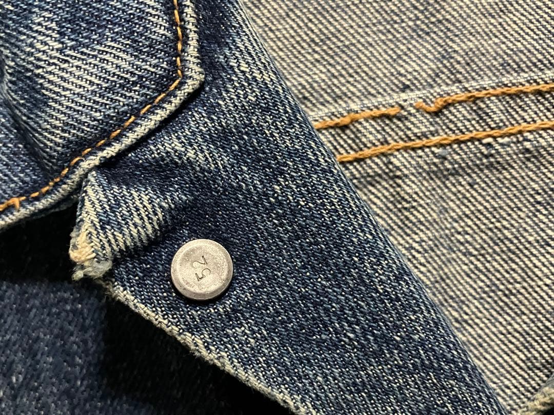 Levi's リーバイス 70505 44〜46濃紺 デニムジャケット ケアタグ