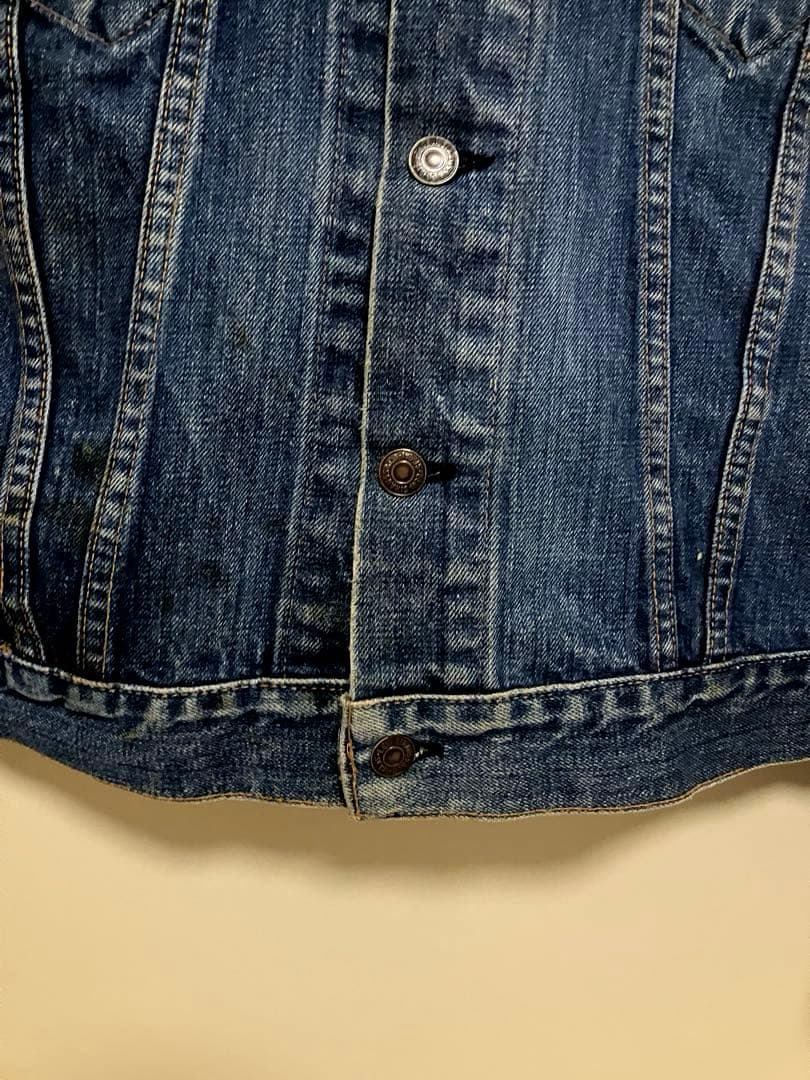 Levi's リーバイス 70505 44〜46濃紺 デニムジャケット ケアタグ