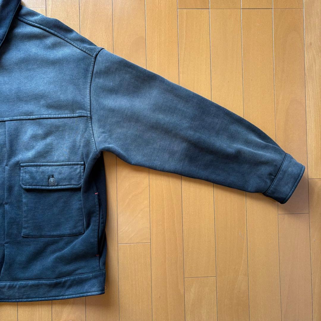 Bonknow freaks スウェット　トラッカージャケット　ブラック