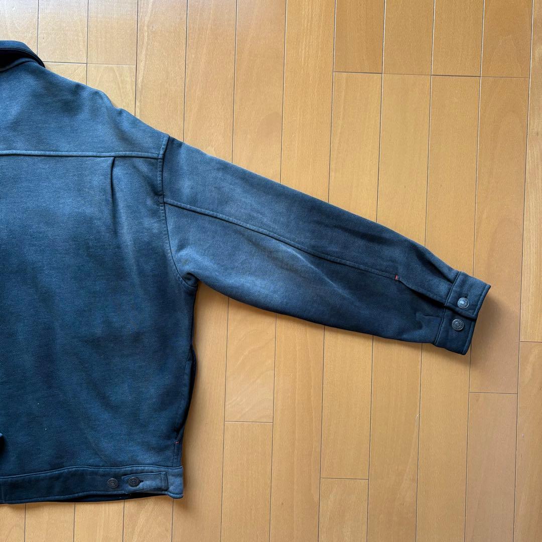 Bonknow freaks スウェット　トラッカージャケット　ブラック