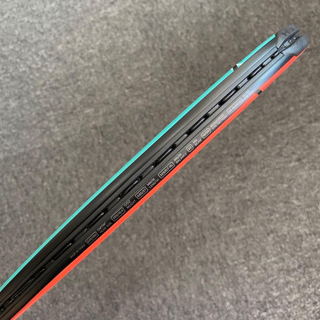 【美品】HEAD GRAVITY MP400G2テニスラケット360+オレンジ緑
