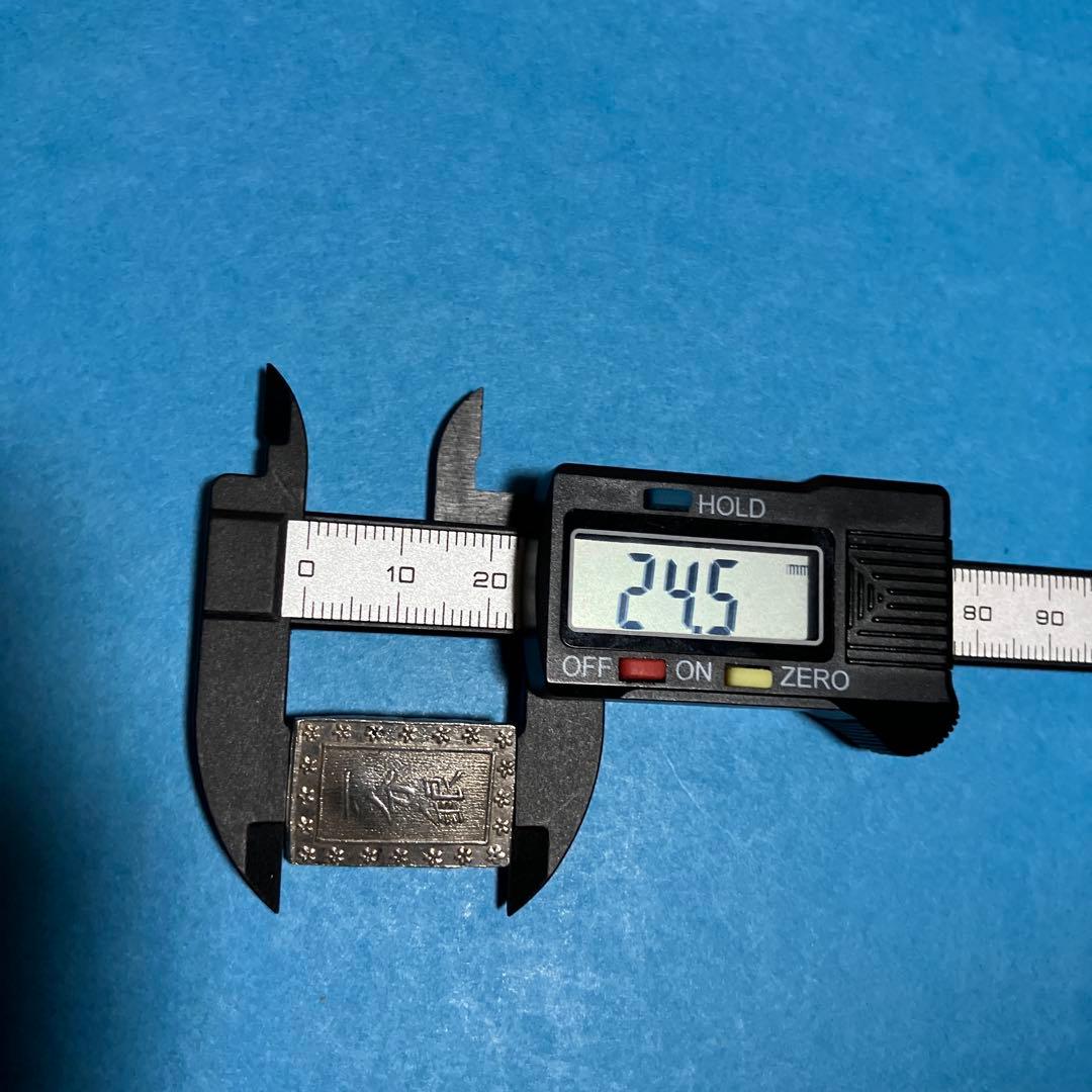 江戸期　天保一分銀　Ｐt A
