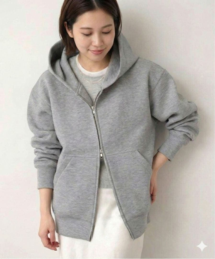 大人気✨25SS スローブイエナ ボリュームジップアップフーディー 再販 現行