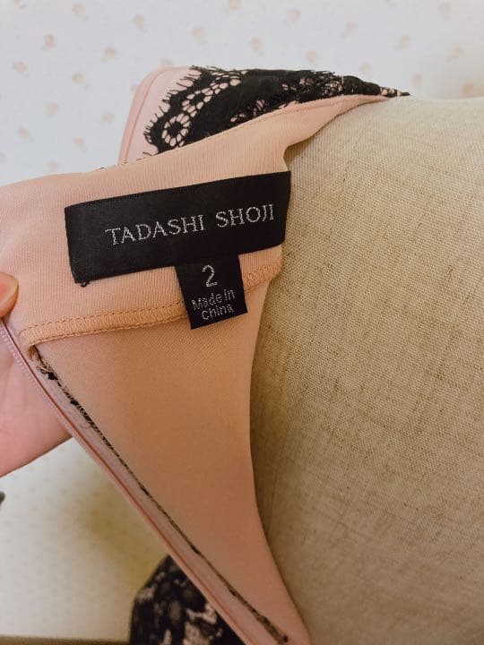 tadashi shoji❣️雑誌掲載タダシショージピンクワンピース❣️Mサイズ