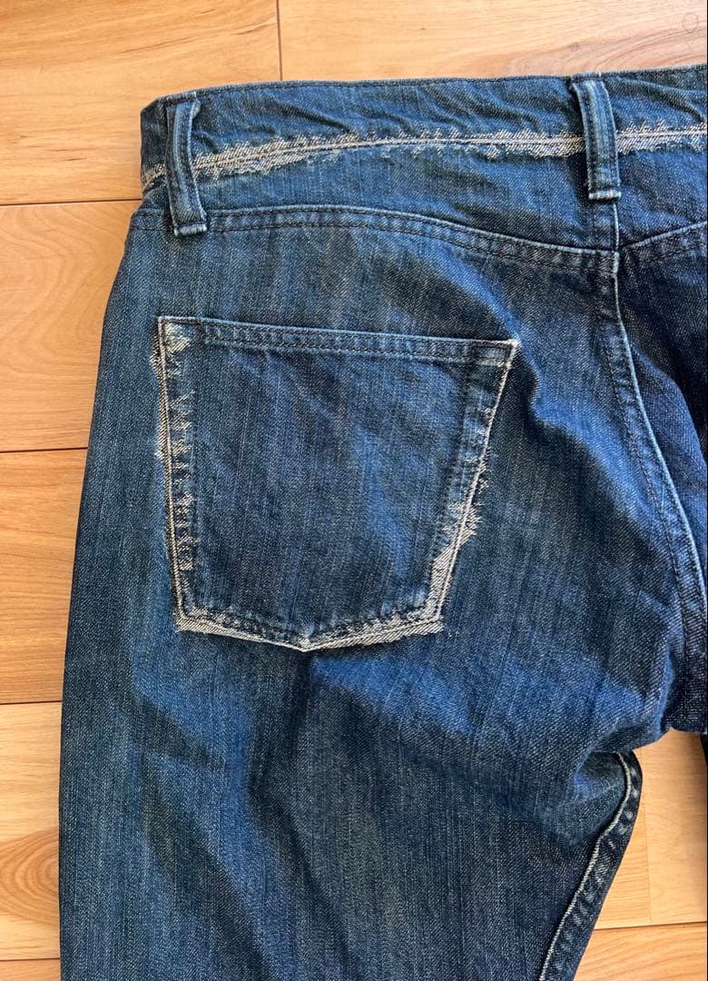 美品　ISSEY MIYAKE MEN イッセイミヤケ　デニム　メンズ　サイズ2