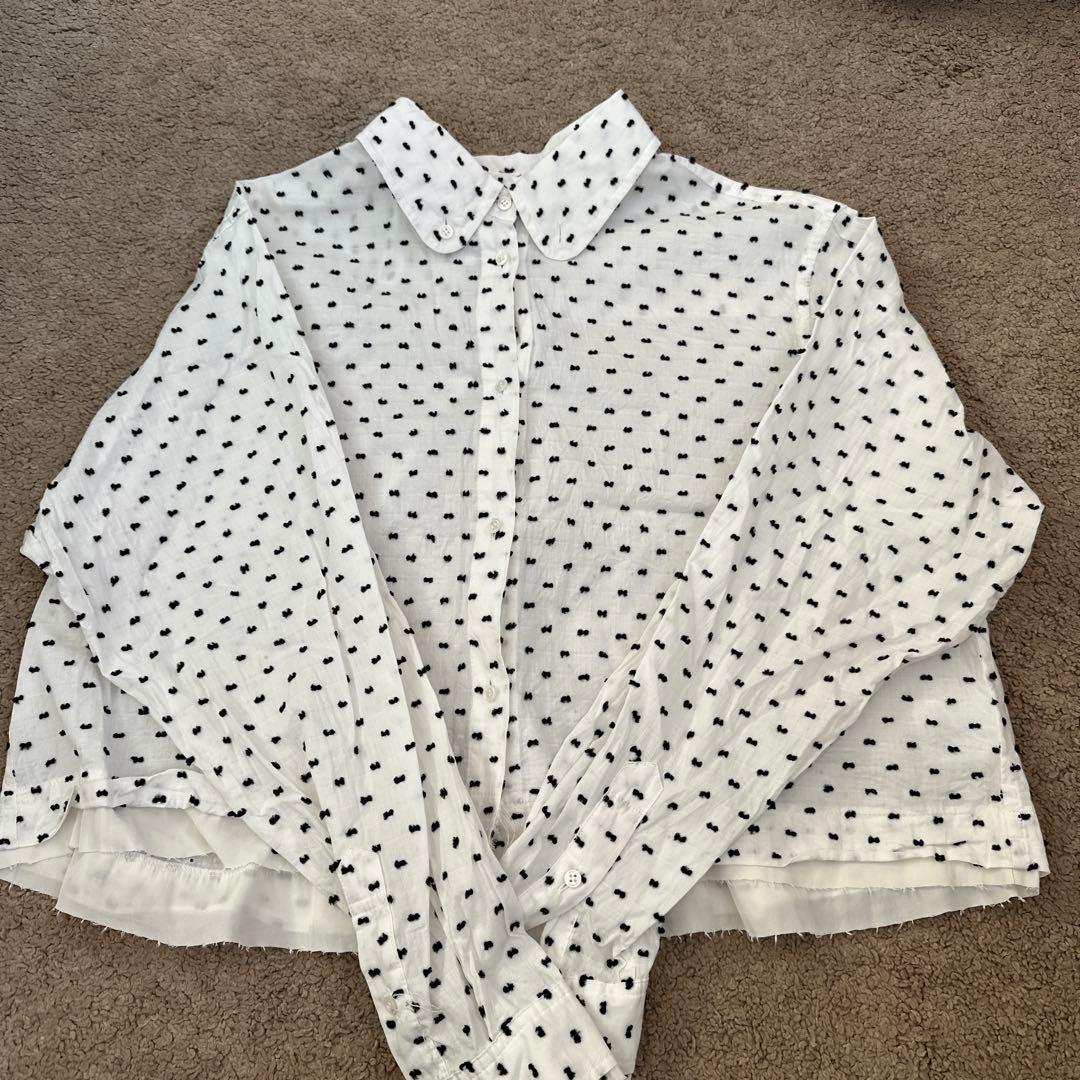 ëpa epa エパ dot shirt \"WHT\"