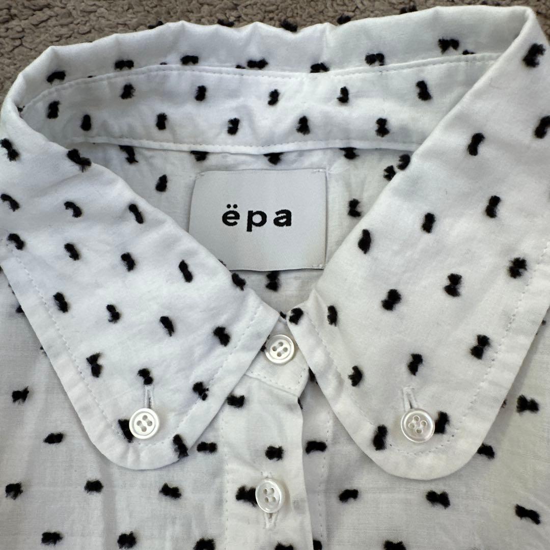 ëpa epa エパ dot shirt \"WHT\"