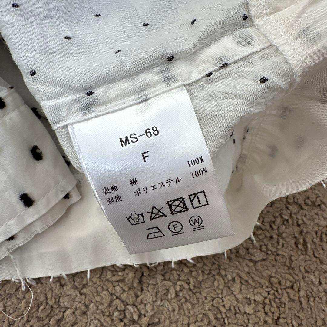 ëpa epa エパ dot shirt \"WHT\"