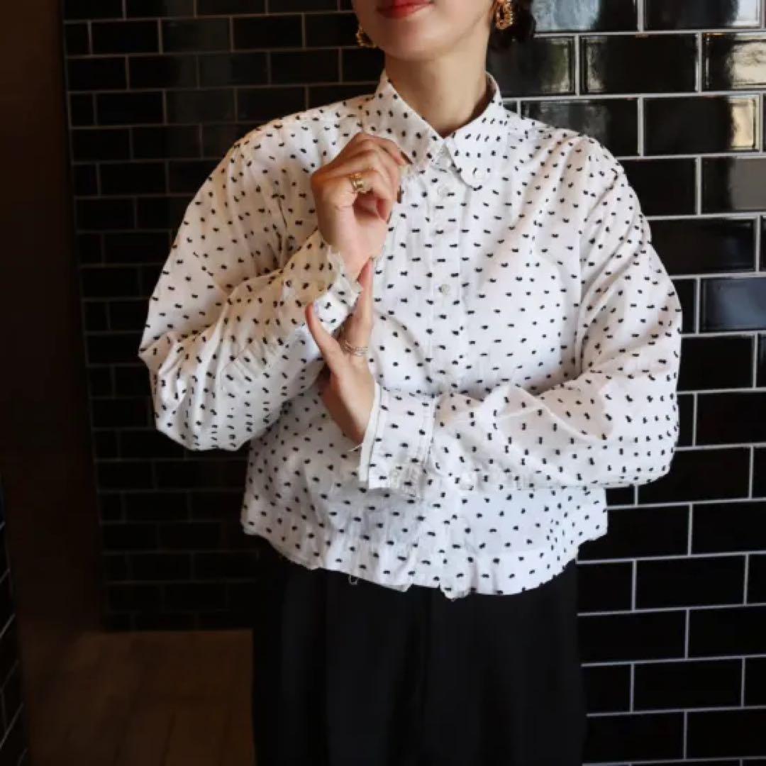 ëpa epa エパ dot shirt \"WHT\"