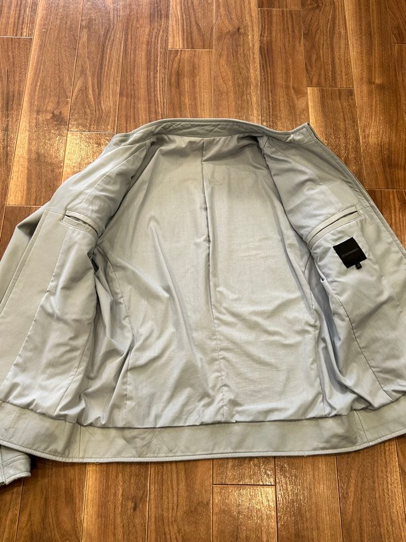 デザインワークス　DESIGNWORKS レザー シングルライダースジャケット