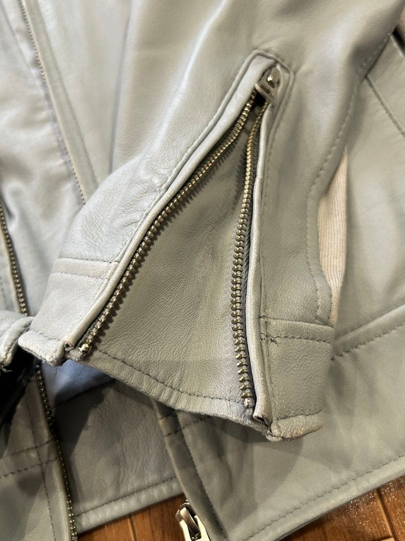デザインワークス　DESIGNWORKS レザー シングルライダースジャケット