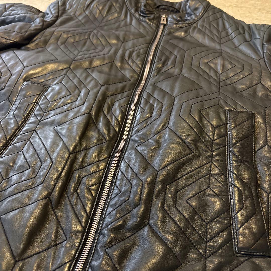 ハヤシ商品 HUGO BOSS ヒューゴボス レザージャケット サイズ46