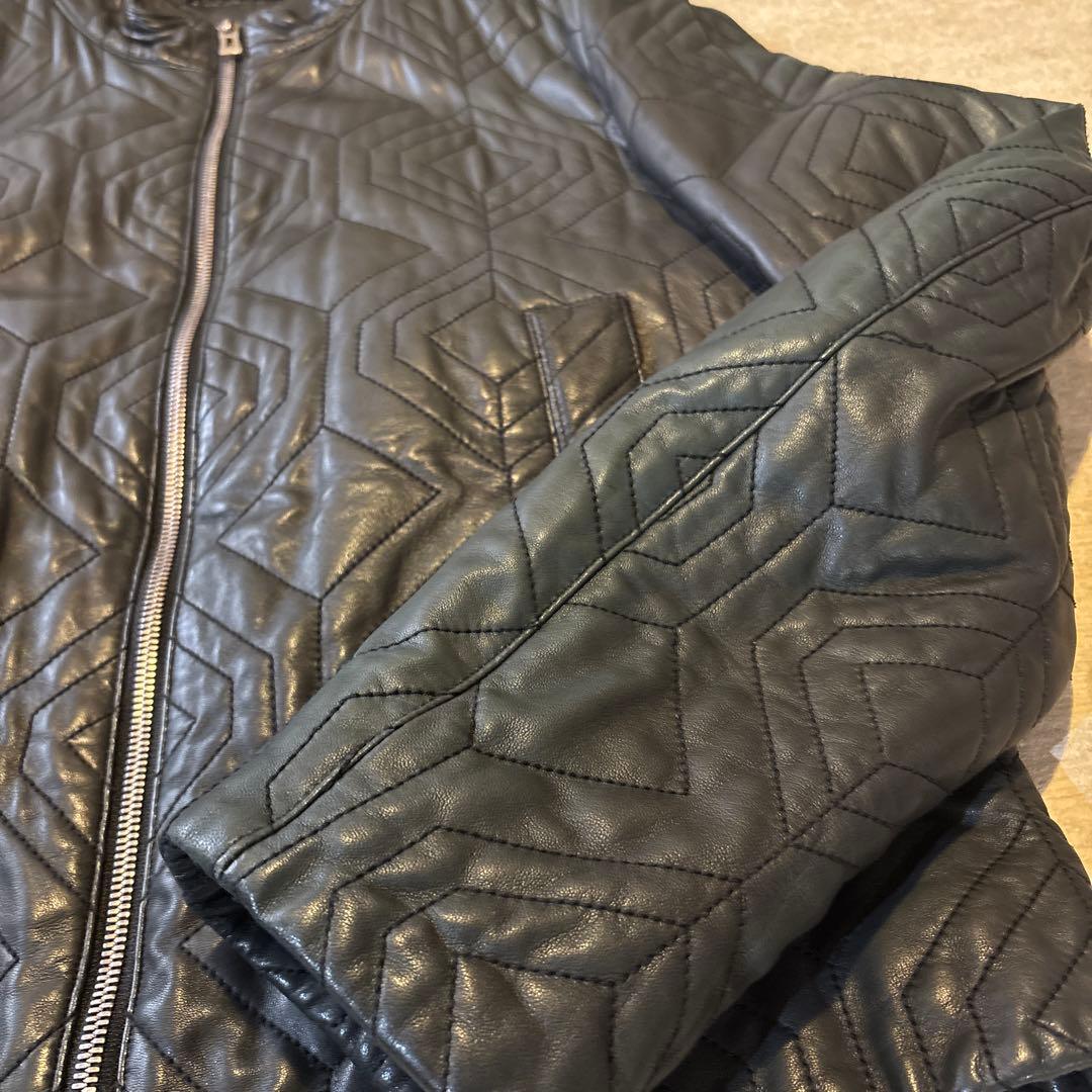 ハヤシ商品 HUGO BOSS ヒューゴボス レザージャケット サイズ46