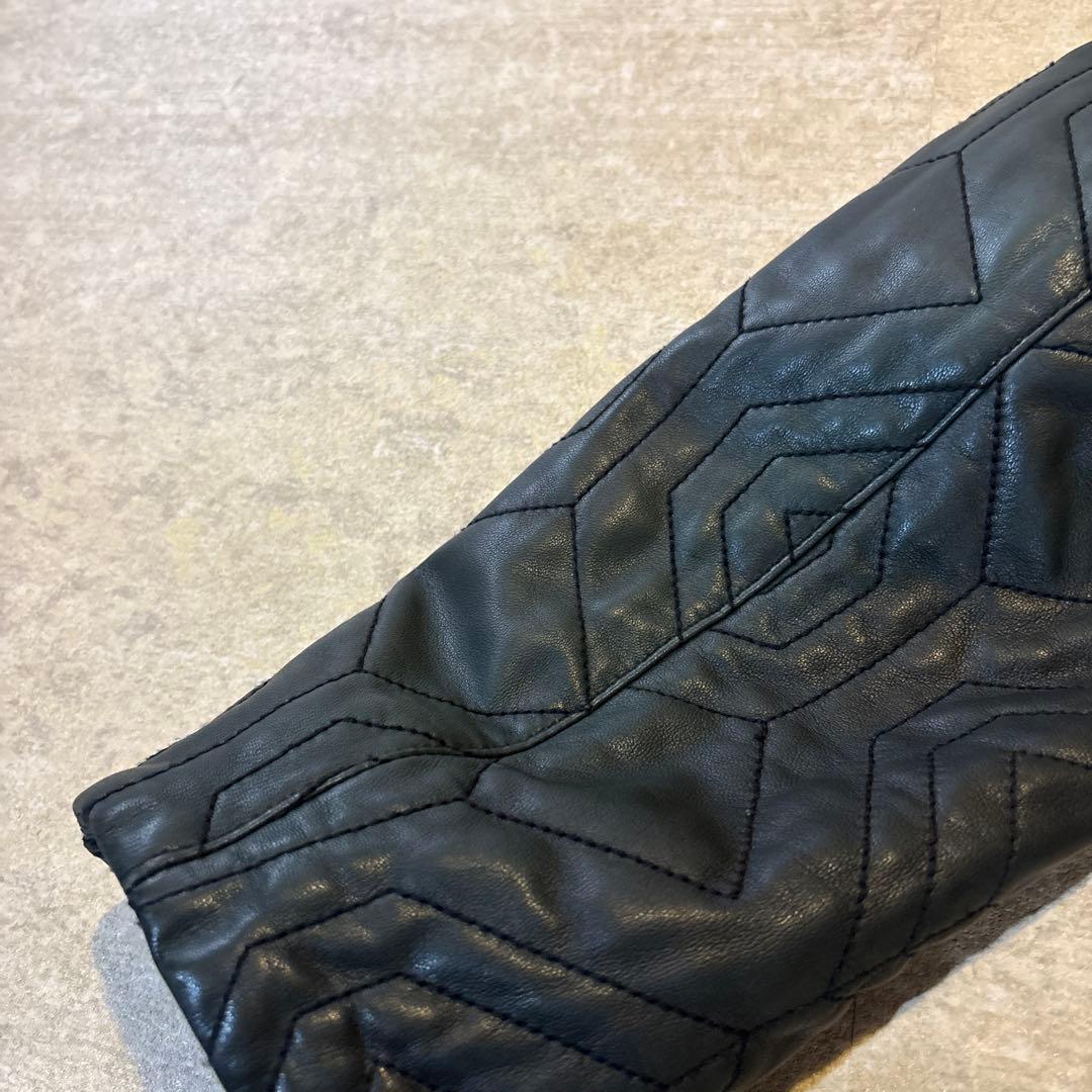 ハヤシ商品 HUGO BOSS ヒューゴボス レザージャケット サイズ46