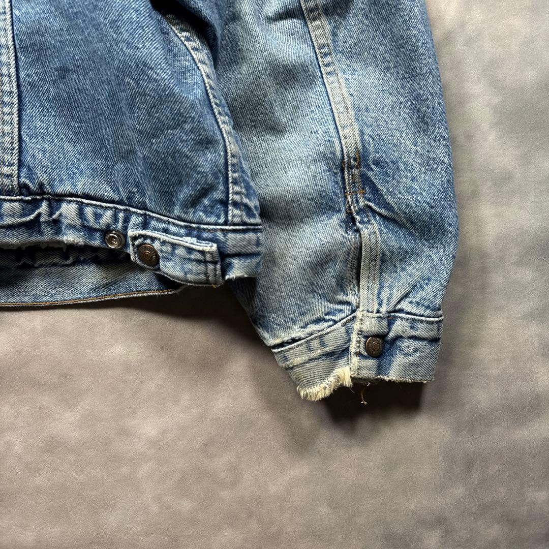 80sUSA製Levi’s70608シェルパ50Rボアトラッカー常田大希 T17