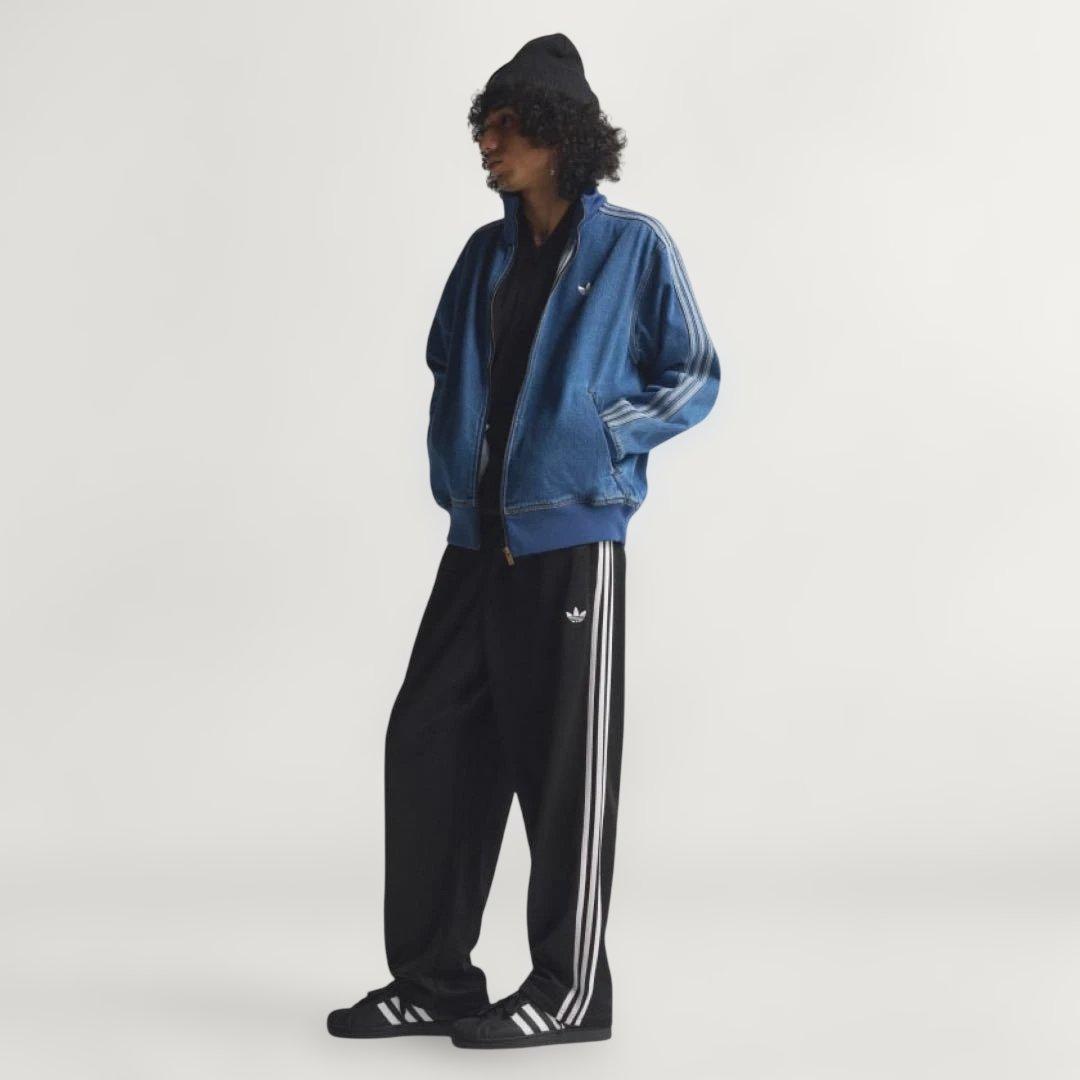 値下げ アディカラー デニム ファイヤーバード トラックトップ