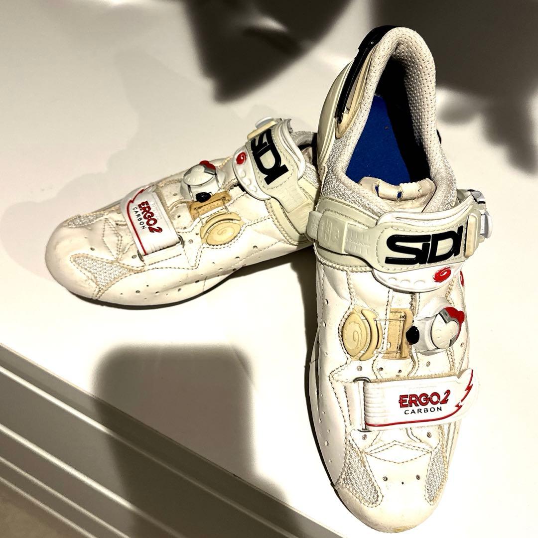 ア*ス様 SIDI ERGO 2 CARBON ホワイトシューズ