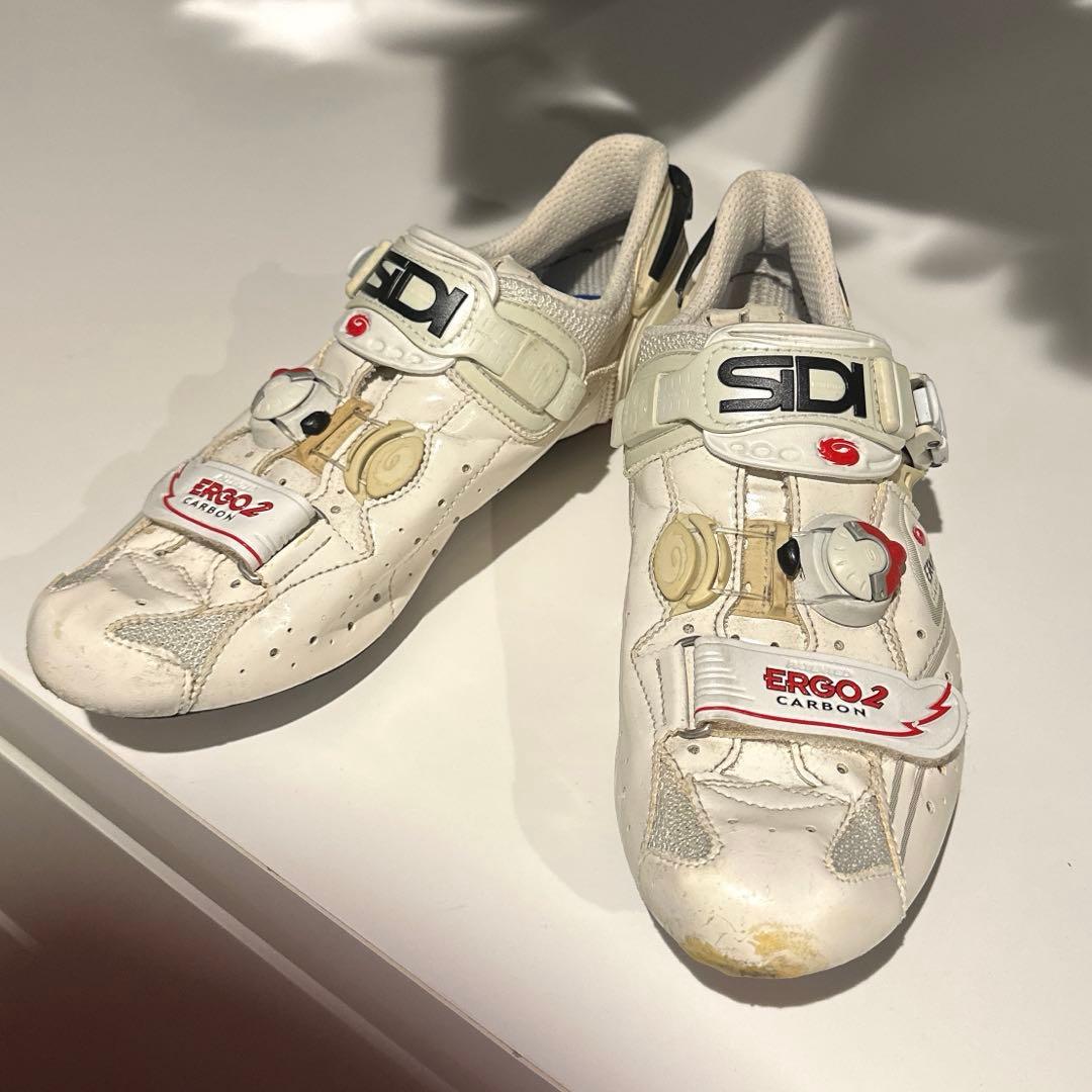 ア*ス様 SIDI ERGO 2 CARBON ホワイトシューズ