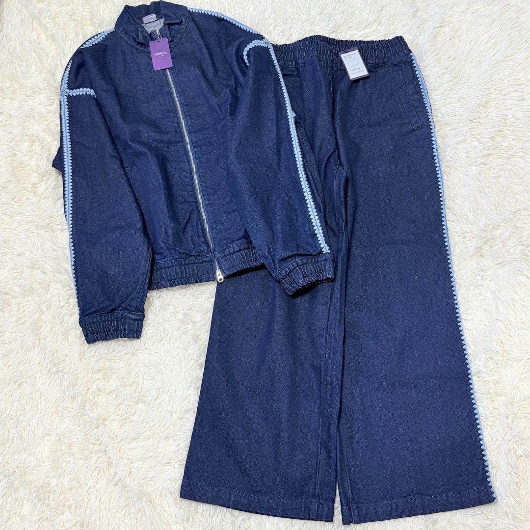 GIDEAL× DISCOVERED デニム　ジャケット　パンツセットアップ
