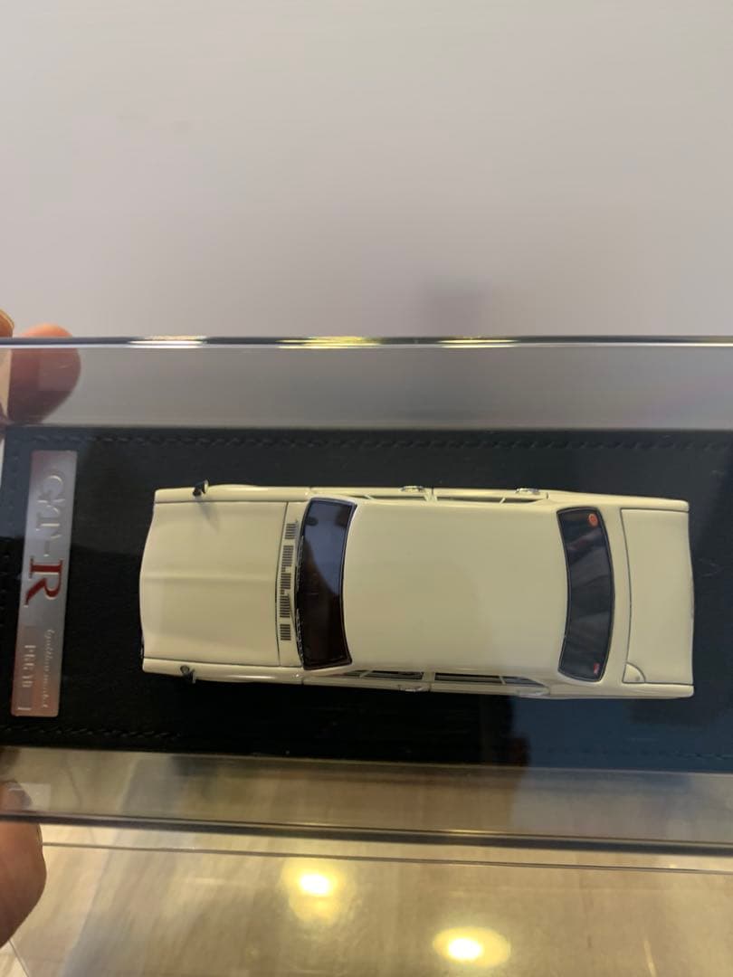 イグニッションモデル　1/43 スカイライン　GT-R PGC10 ホワイト