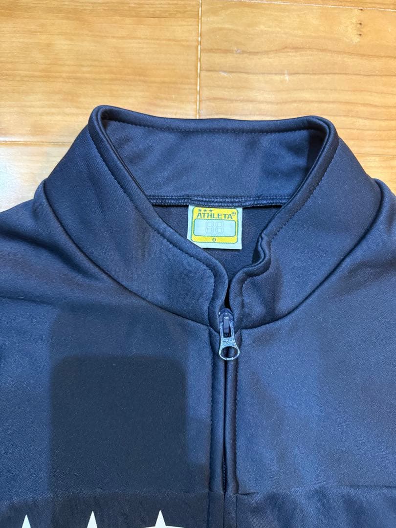 アスレタ ATHLETA ジャージ上下セット ネイビー　Oサイズ　美品