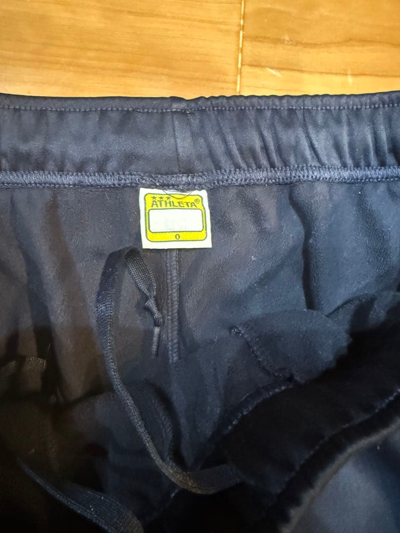 アスレタ ATHLETA ジャージ上下セット ネイビー　Oサイズ　美品