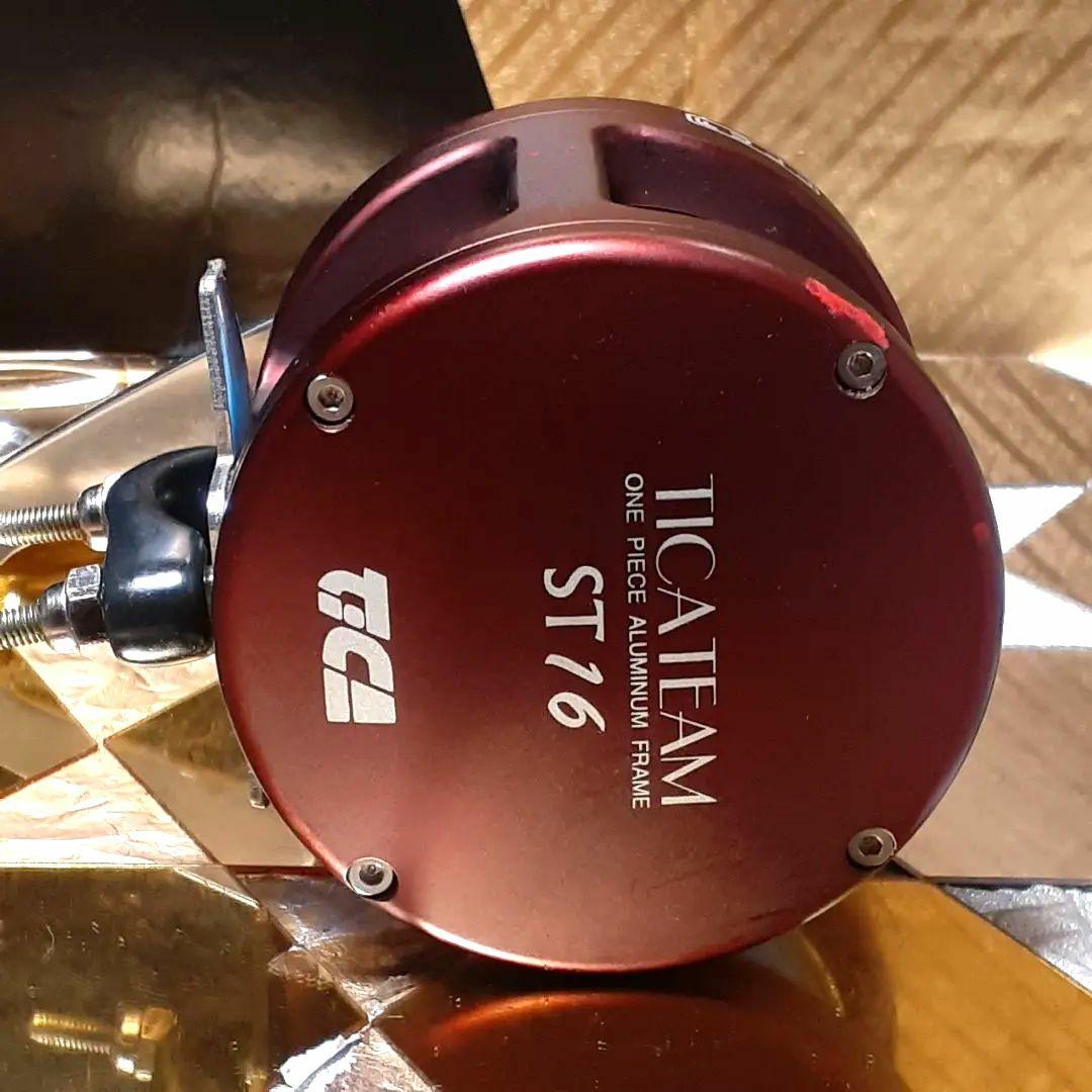 TICA TEAM ST16ベイトリール 船用 磯釣りトローリング 美品