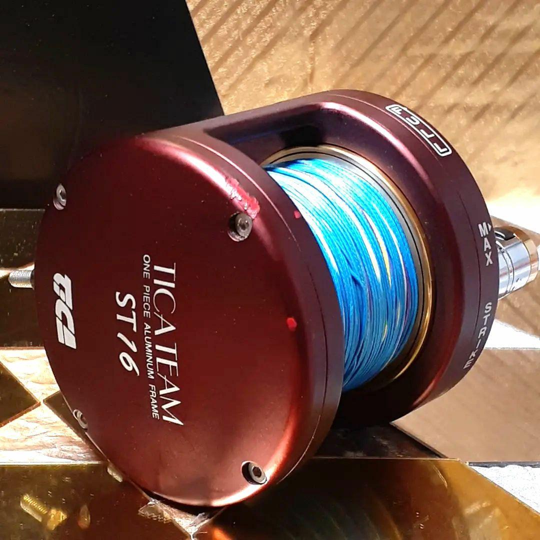 TICA TEAM ST16ベイトリール 船用 磯釣りトローリング 美品