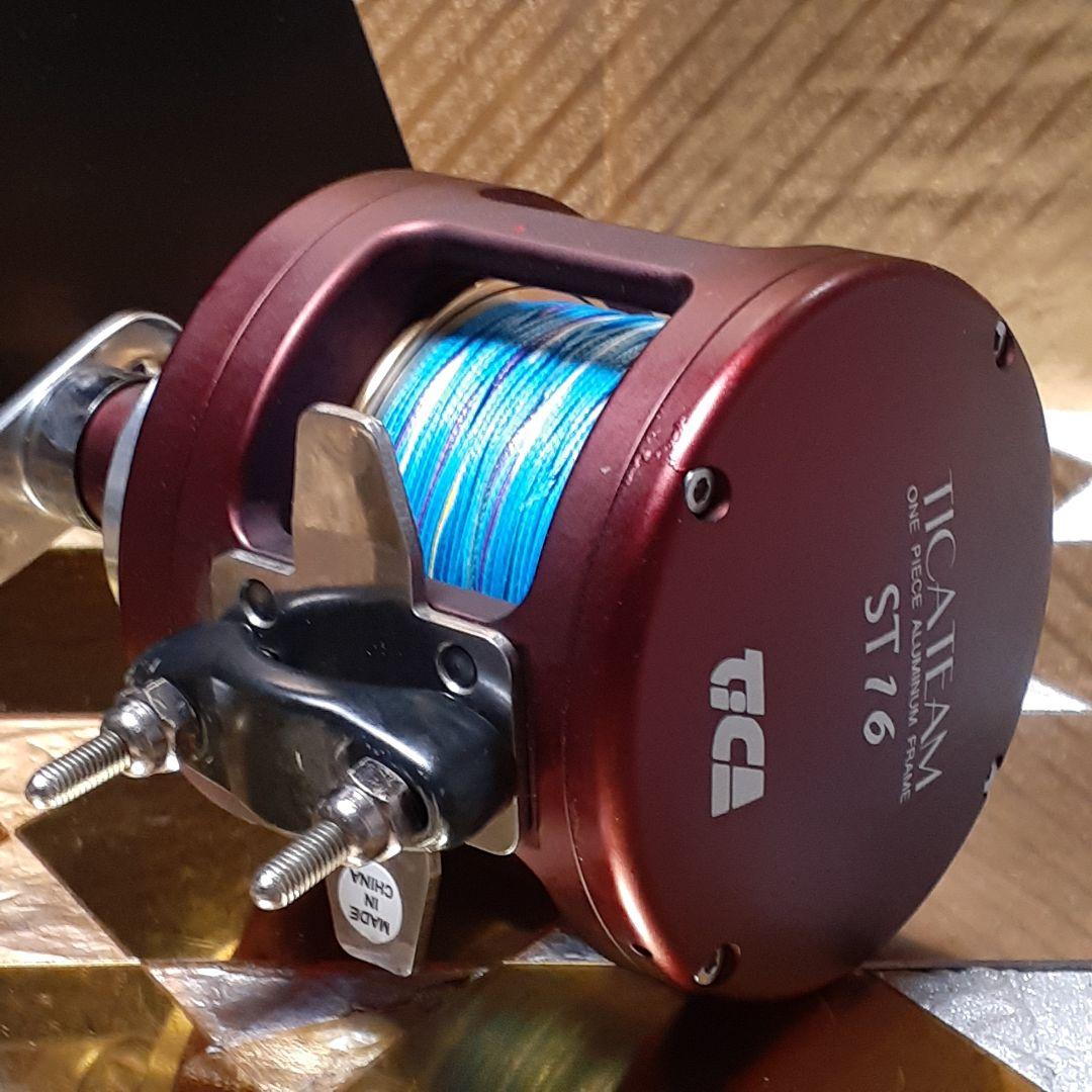 TICA TEAM ST16ベイトリール 船用 磯釣りトローリング 美品
