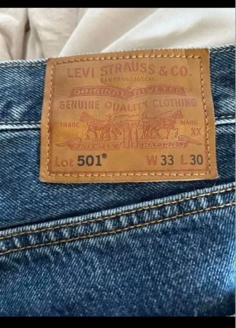 コ*ジ様 js.別注 Levi's 501 ストレートデニム W33 L30