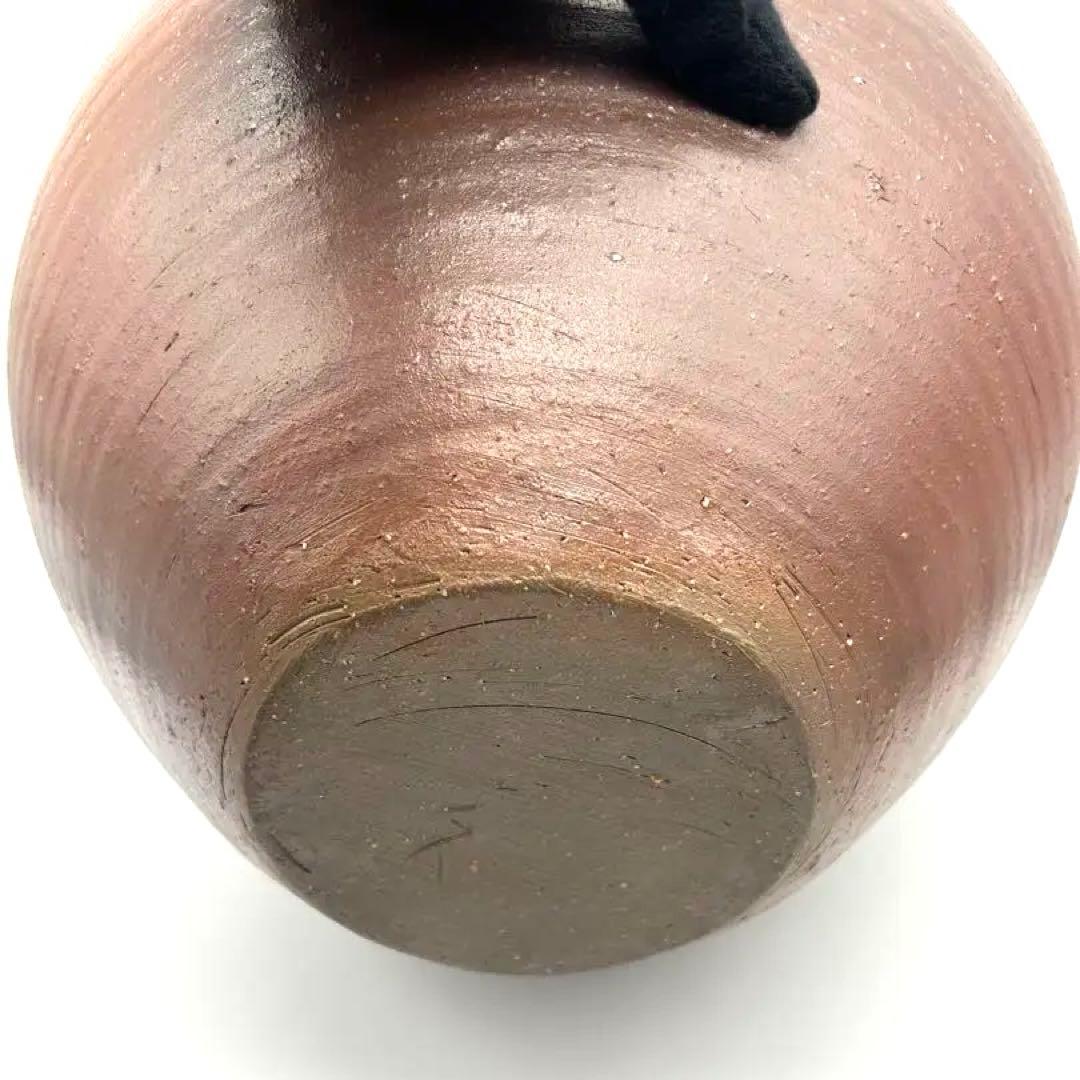 ✨おまとめ購入出品✨備前焼　壺　台付き　観賞用