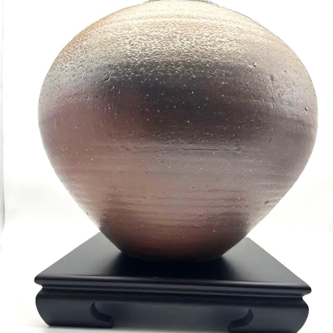 ✨おまとめ購入出品✨備前焼　壺　台付き　観賞用