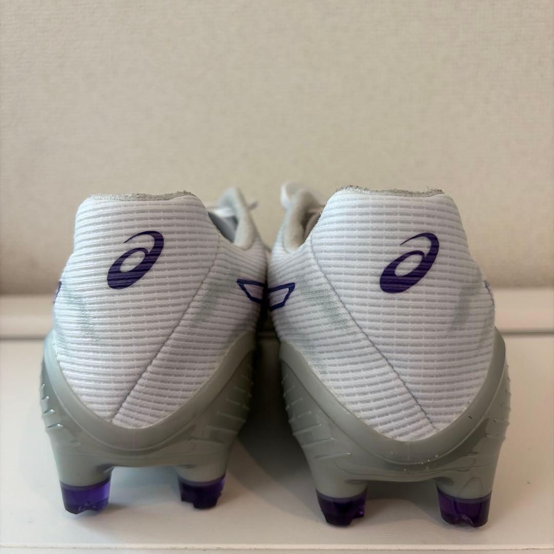 ASICS Hyper FF サッカーシューズ ホワイト/パープル