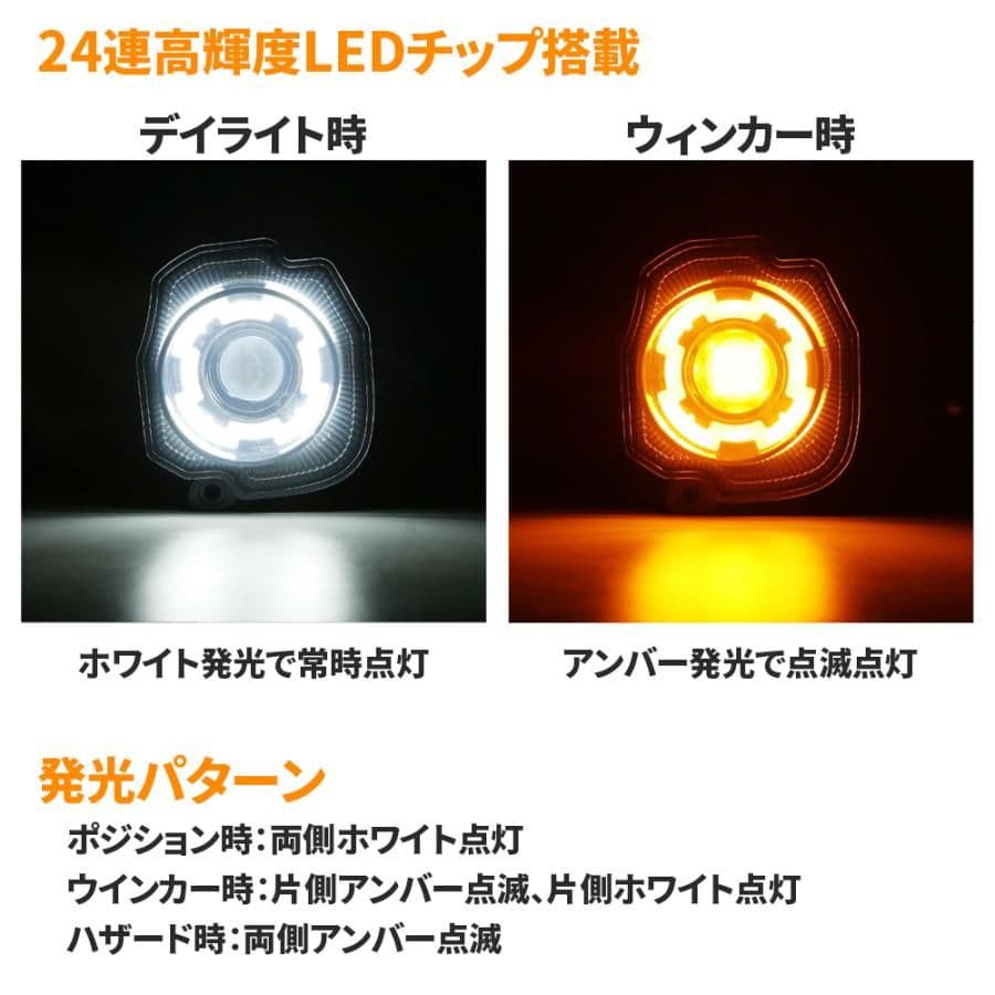 LEDウィンカー クリアレンズ　ジムニー JB64/JB74