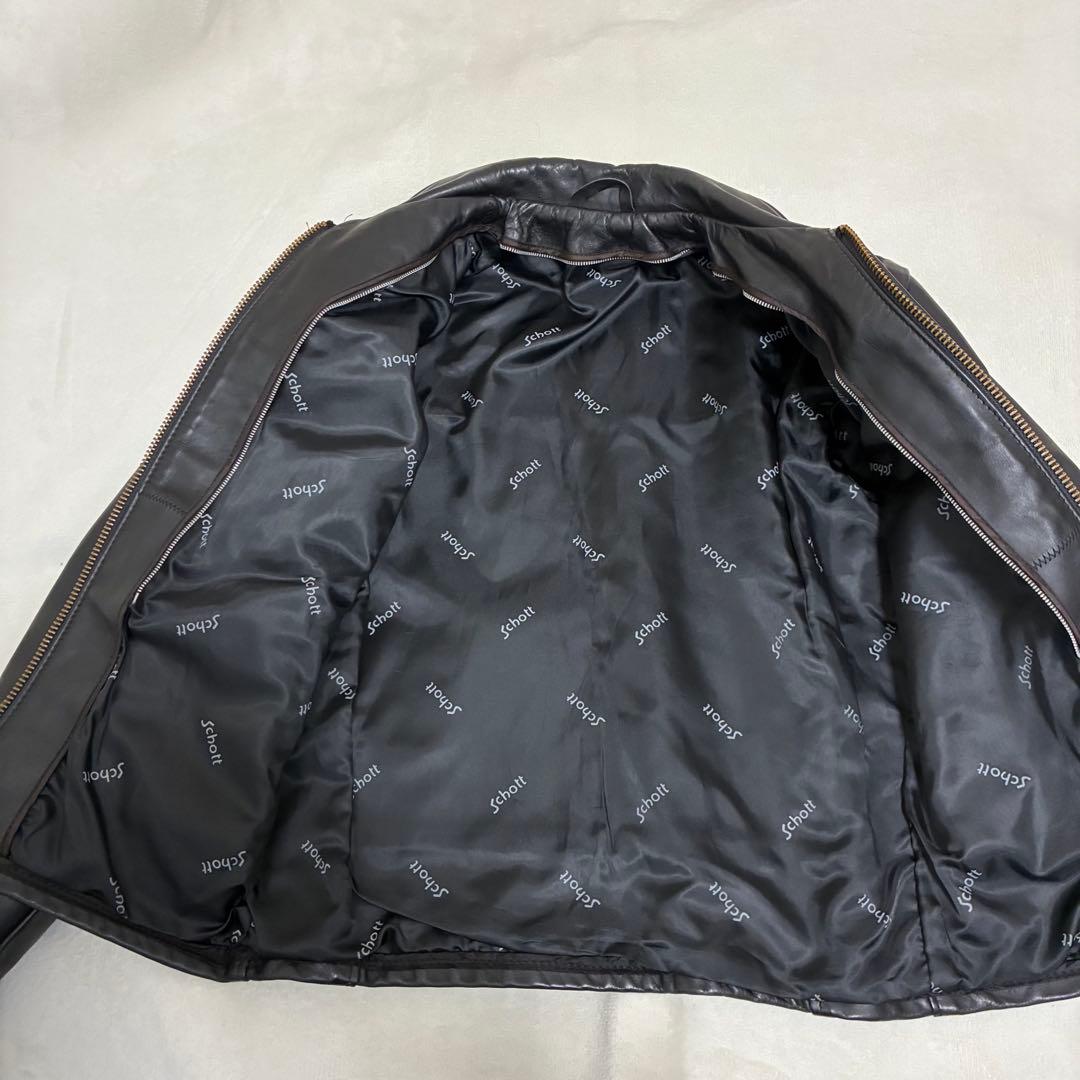 Schott AT101 USA製 40 美品 ライナー付