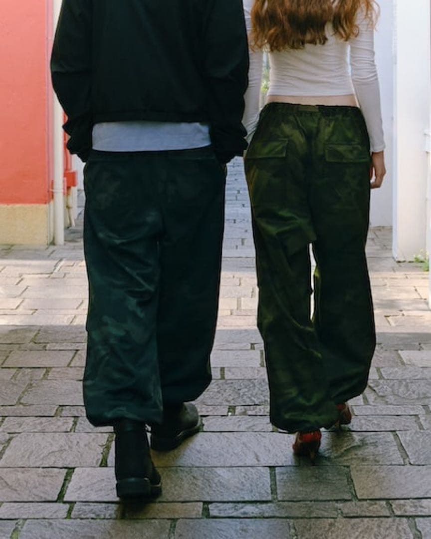 【GRAMICCI】×【BEAMS】24AW カモオーバーパンツ