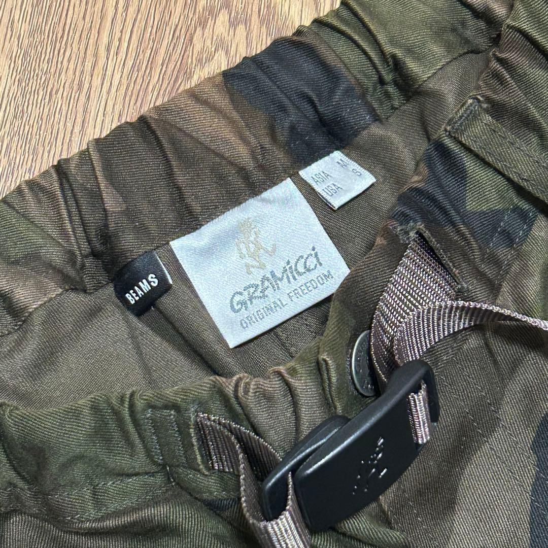 【GRAMICCI】×【BEAMS】24AW カモオーバーパンツ