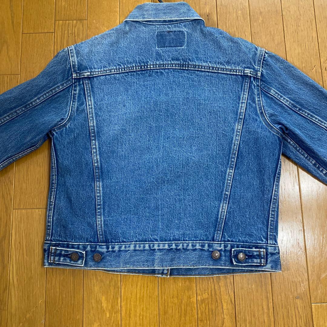 【希少】80s リーバイス 78709-0214 デニムジャケット USA製 Ｌ