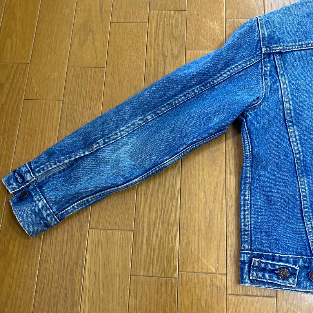 【希少】80s リーバイス 78709-0214 デニムジャケット USA製 Ｌ